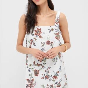 NWT Tuckernuck Studio McGee Terracotta Chintz Cotton Linen Cassie Dress